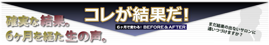 これが結果だ!